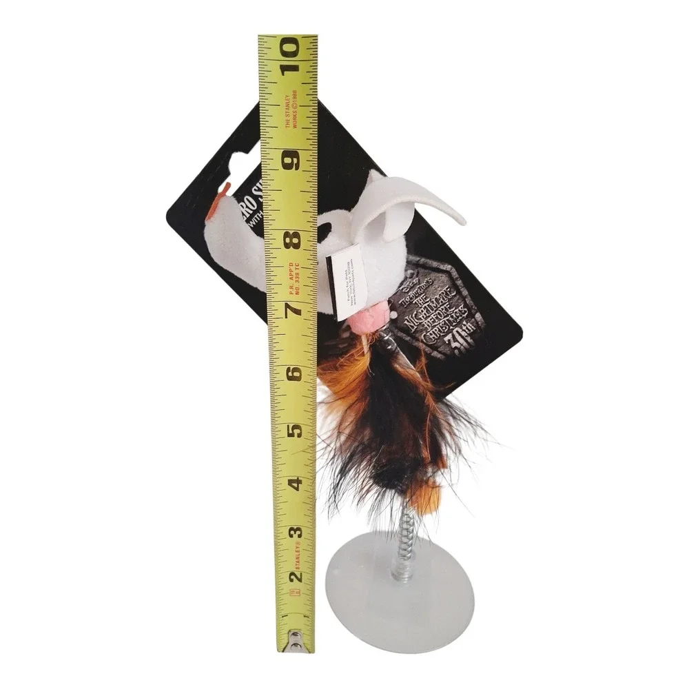 Disney 30th Nightmare Before Christmas Zero Swatter Toy with Catnip Suction Cup
